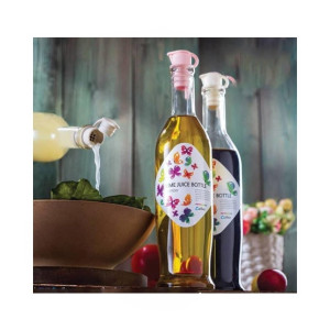 Easy Shop Glassware Water Bottle With Lid Pack Of 2 Easy Shop Glassware Water Bottle With Lid Pack Of 2