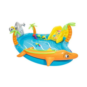 Easy Shop Inflatable Fish Swimming Pool For Kids Easy Shop Inflatable Fish Swimming Pool For Kids