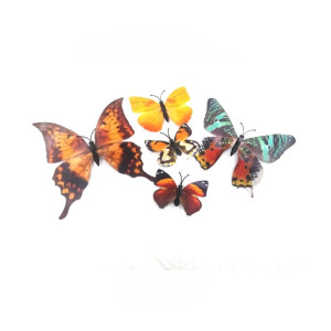 Easy Shop Magnetic & Self-Adhesive Butterfly Wall Sticker 12 pcs Easy Shop Magnetic & Self-Adhesive Butterfly Wall Sticker 12 pcs