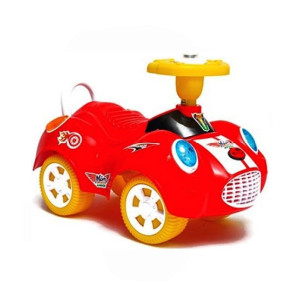 Easy Shop Mini Cooper Junior Ride On Push and Pull Kid's Car Red Easy Shop Mini Cooper Junior Ride On Push and Pull Kid's Car Red