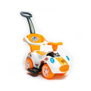 Easy Shop Mini Stroller And Push Car For Kids Orange Easy Shop Mini Stroller And Push Car For Kids Orange