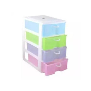 Easy Shop MultiColor 3 Step Plastic Drawer Easy Shop MultiColor 3 Step Plastic Drawer
