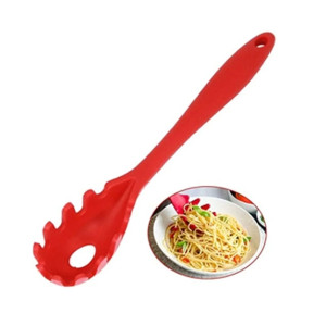 Easy Shop Noodles Serve Silicone Spoon Red Easy Shop Noodles Serve Silicone Spoon Red