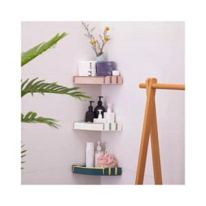 Easy Shop Wall Attached Triangle Washroom Storage Holder