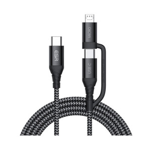 ESR 2-in-1 Micro USB And USB-C Charging Cable ESR 2-in-1 Micro USB And USB-C Charging Cable