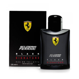 Ferrari Scuderia Black Signature Eau De Toilette For Men 125ML Ferrari Scuderia Black Signature Eau De Toilette For Men 125ML
