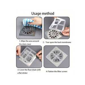Promax Floor Drain Sticker For Clogging Filter Net