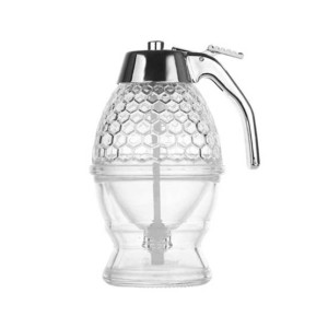 G Mart Honey Dispenser With Stand Honey Container G Mart Honey Dispenser With Stand Honey Container