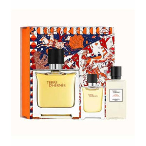 Hermes Terre d'Hermes Parfum 3Pc Gift Set Hermes Terre d'Hermes Parfum 3Pc Gift Set