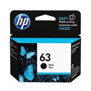 HP 63 Black ink Cartridge