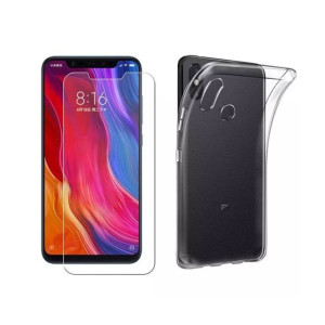 iPaky Transparent Screen Protector For Mi 8 (AMT-6587) iPaky Transparent Screen Protector For Mi 8 (AMT-6587)