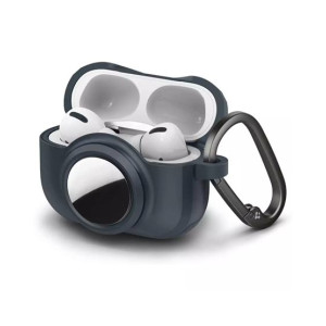 Spigen Tag Armor Duo Designed Case For Apple AirPods Pro - Metal Slate (ACS04390) Spigen Tag Armor Duo Designed Case For Apple AirPods Pro - Metal Slate (ACS04390)