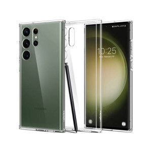 Spigen Ultra Hybrid Case For Galaxy S23 Ultra Crystal Clear (ACS05617) Spigen Ultra Hybrid Case For Galaxy S23 Ultra Crystal Clear (ACS05617)