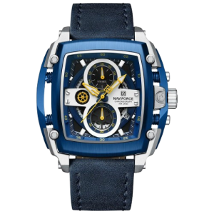 Naviforce Nitro Chronograph Watch For Men Blue (NF-8067-7) Naviforce Nitro Chronograph Watch For Men Blue (NF-8067-7)