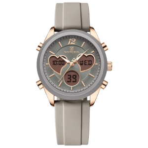 Naviforce Elegant Heart Watch For Women Grey (NF-5045-16) Naviforce Elegant Heart Watch For Women Grey (NF-5045-16)