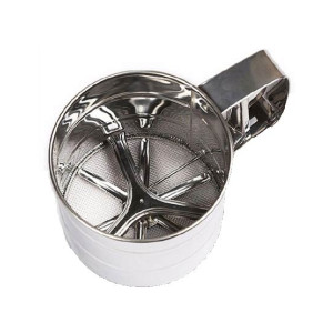 Israr Mall Cup Design Flour Sieve Stainless Steel (0130) Israr Mall Cup Design Flour Sieve Stainless Steel (0130)