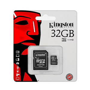Kingston 32GB Class 4 MicroSDHC Memory Card Kingston 32GB Class 4 MicroSDHC Memory Card