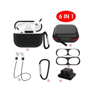 Kirinexportcoltd Silicone Case For Air Pods (Pack Of 6)