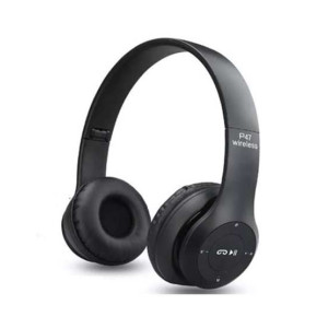 Madina Mobile P47 Wireless Bluetooth Headphone Black