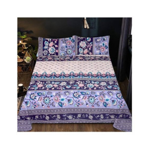 Maguari Flowers Design Double Bed (0358) Maguari Flowers Design Double Bed (0358)