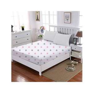 Maguari Jersey Mattress Fitted Single Bed Sheet White (0436) Maguari Jersey Mattress Fitted Single Bed Sheet White (0436)
