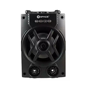 Space Rock Portable Wireless Speaker Black Space Rock Portable Wireless Speaker Black