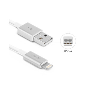 Moshi USB Lightning Cable 3.3ft White (99MO023119)