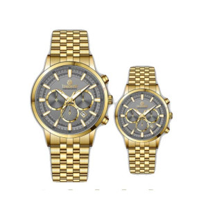 Timezone Navitimer Aerospace Watch For Men (TZ-1322)-Grey