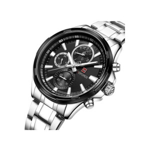 Naviforce Chronograph Luxury Edition Watch For Men - Silver (NF-9089-1) Naviforce Chronograph Luxury Edition Watch For Men - Silver (NF-9089-1)