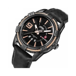NaviForce Day & Date Working Men’s Watch Black (NF-9117-4)