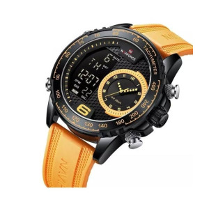 Naviforce Analog-Digital Men’s Watch Mustard (NF-9199t-1) Naviforce Analog-Digital Men’s Watch Mustard (NF-9199t-1)