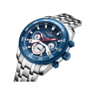 Naviforce Apex Stainless Steel Men's Watch Silver (NF-9222-5) Naviforce Apex Stainless Steel Men's Watch Silver (NF-9222-5)