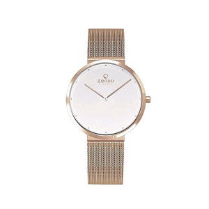 Obaku Papir Lille Watch For Women Rose Gold (V230LXVWMV)