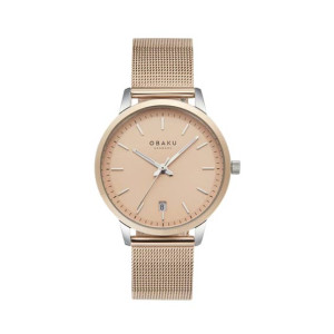Obaku Salvie Lille Watch For Women's Rose Gold (V270LDZVMV) Obaku Salvie Lille Watch For Women's Rose Gold (V270LDZVMV)