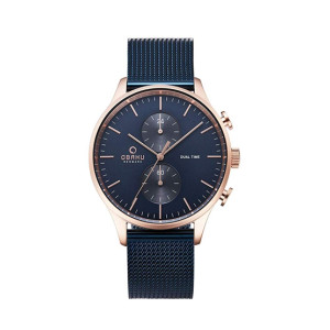 Obaku Gran Men's Watch Ocean (V196GUVLML) Obaku Gran Men's Watch Ocean (V196GUVLML)