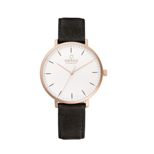 Obaku Vest Coal Women's Watch Black (V186LXVWRB) Obaku Vest Coal Women's Watch Black (V186LXVWRB)