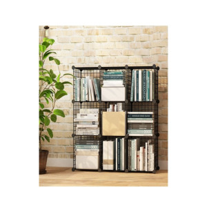 Oddity DIY 9 Cubes Shelf Cabinet - Black Oddity DIY 9 Cubes Shelf Cabinet - Black