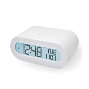 Oregon Scientific Classic Alarm Clock With FM Radio - White Oregon Scientific Classic Alarm Clock With FM Radio - White