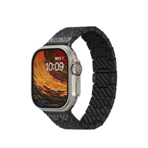 Pitaka Dreamland ChromaCarbon Strap For Apple Watch Ultra - Stairs (PIT-0017) Pitaka Dreamland ChromaCarbon Strap For Apple Watch Ultra - Stairs (PIT-0017)