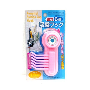 Quickshopping Powerful Suction Cup Hook Pink Quickshopping Powerful Suction Cup Hook Pink
