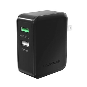 RAVPower 30W Dual USB Charger with Quick Charge 3.0 (RP-PC006)