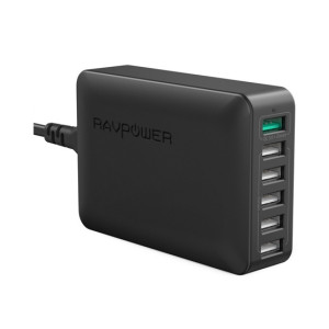 RAVPower 60W 6-Port Charging Station with Quick Charge 3.0 (RP-PC029) RAVPower 60W 6-Port Charging Station with Quick Charge 3.0 (RP-PC029)