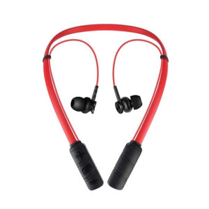 Ronin Neckband Wireless Headset Red (R-980)