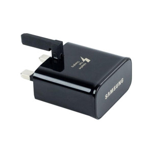 Samsung 2.0 Amp 3 Pin USB Fast Charger Black Samsung 2.0 Amp 3 Pin USB Fast Charger Black