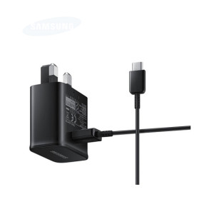 Samsung Adaptive Fast Charger With Type-C Cable Black (0111) Samsung Adaptive Fast Charger With Type-C Cable Black (0111)
