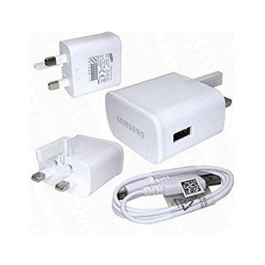 Samsung Fast Charger With Cable White Samsung Fast Charger With Cable White