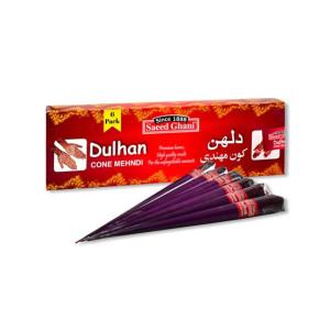 Saeed Ghani Cone Mehndi - Pack Of 6 Saeed Ghani Cone Mehndi - Pack Of 6