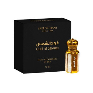 Saeed Ghani Oud Al Shams Luxury Attar For Men 12ml Saeed Ghani Oud Al Shams Luxury Attar For Men 12ml