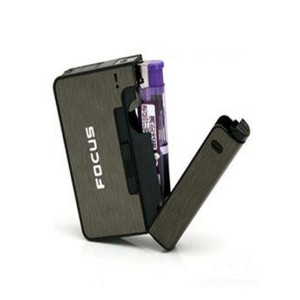 Shop Zone Cigarette Case With Lighter
