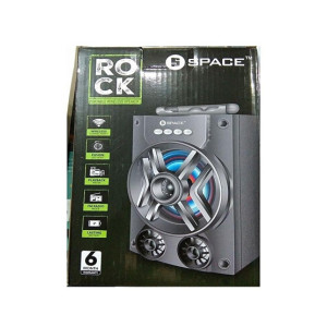 Space Rock Portable Speaker Black (RK-845) Space Rock Portable Speaker Black (RK-845)